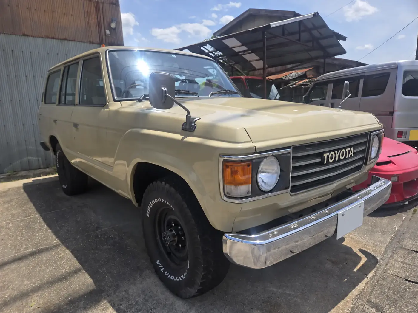 実際に193万円で買い取ったベージュのランドクルーザー60